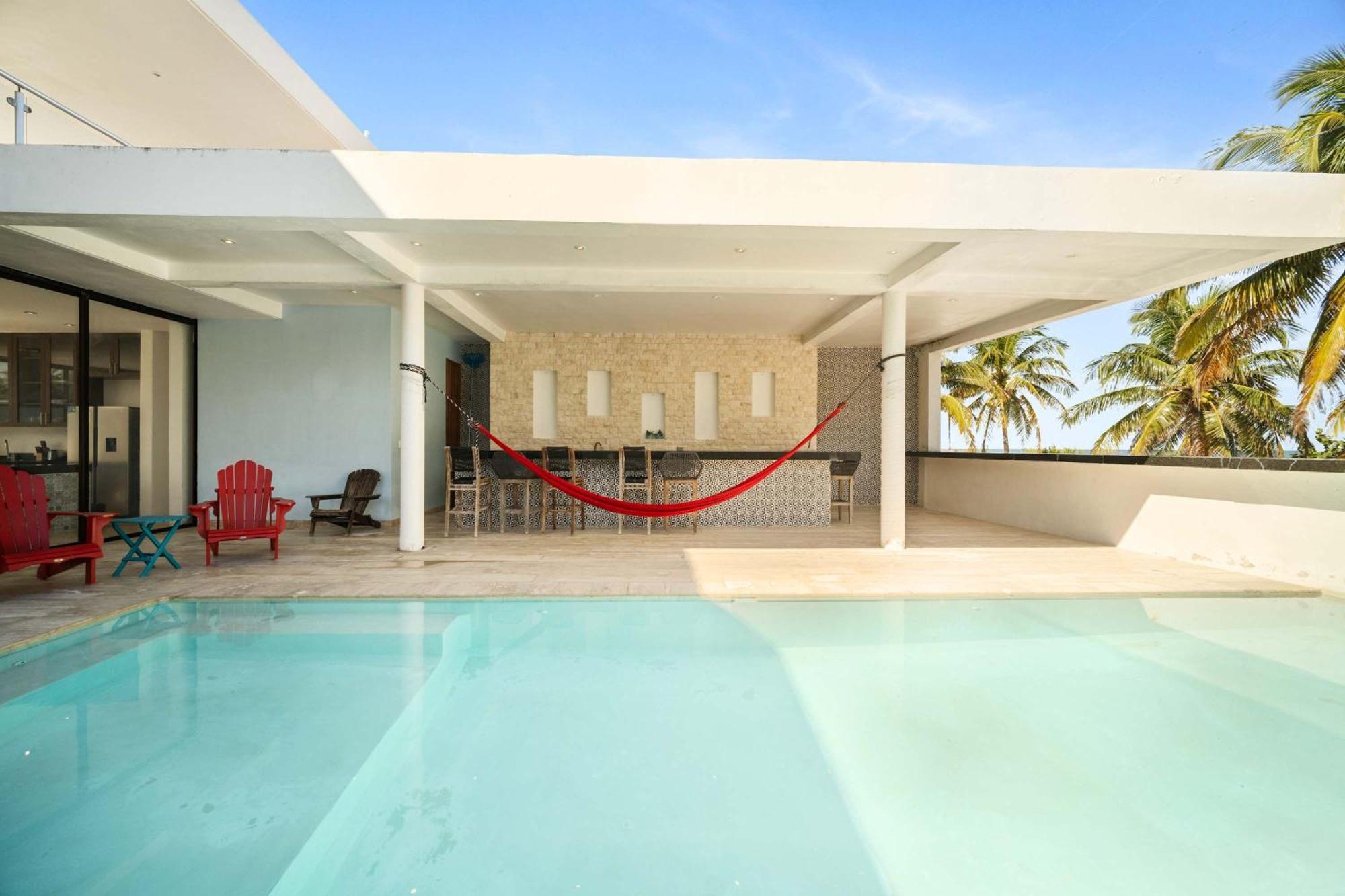 Beachfront Coco Modern Designer House By Peninsula Stays San Crisanto Extérieur photo