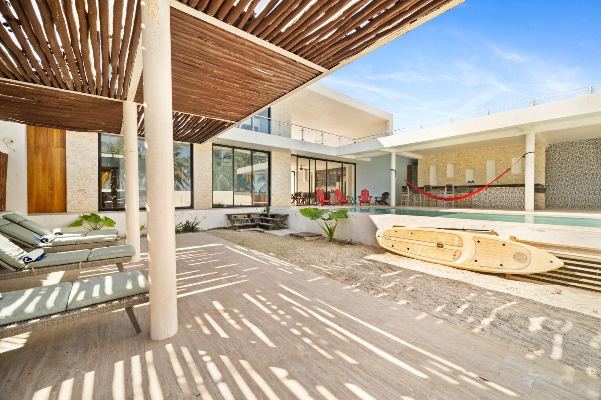 Beachfront Coco Modern Designer House By Peninsula Stays San Crisanto Extérieur photo